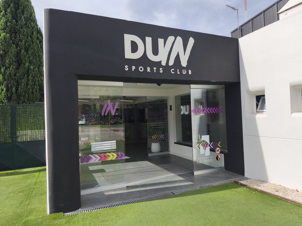 Entrada al club DUIN de Las Rozas - REVIVE Fisioterapia