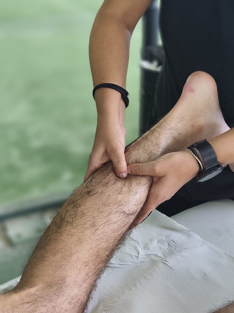 Tratamiento a pie de pista en campeonatos de pádel en el Club DUIN